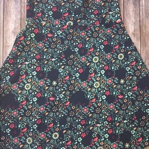 LuLaRoe 2XL Floral Azure